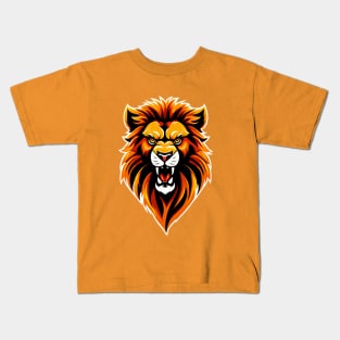 Angry Lion Kids T-Shirt